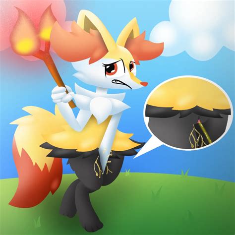 Rule 34 11 Anthro Bodily Fluids Braixen Branch Canid Canine Female