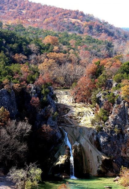 Turner Falls Waterfall In Fall Free Stock Photo Public Domain Pictures