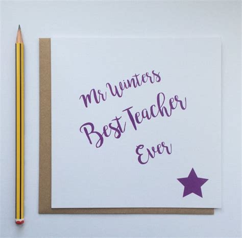 Teachers play a very big role in our. Personalised Teacher, Teaching Assistant, Nursery Thank ...