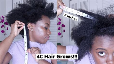 Current 4c Hair Growth Current Length Check Blow Dry And Trim 3 Youtube