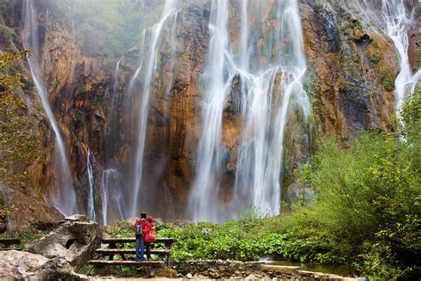 Romantic Scenery By The Waterfall Photograph By Artur Bogacki