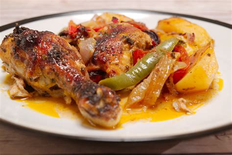 Slowly Roasted Turkish Chicken with Vegetables Köylü Kebab SocraticFood