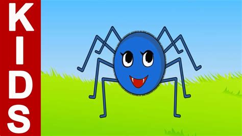 Incy Wincy Spider Kids Songs And Nursery Rhymes With Lyrics English