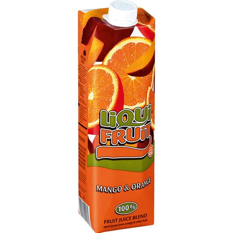 Liqui Fruit 100 Mango Orange Juice 1l Boxed Fruit Juice Juices