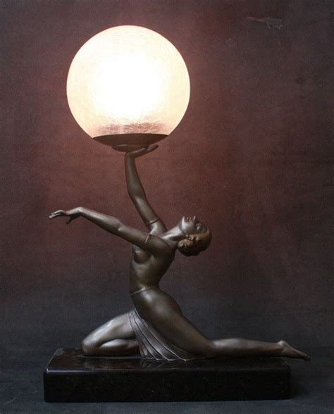 Art Deco Lady Lamps Foter
