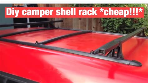 Diy Camper Shell Rack Youtube