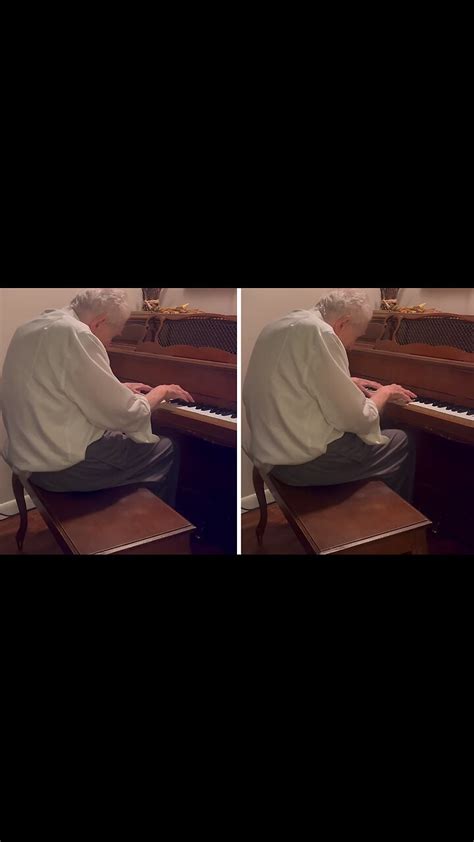 100 Year Old Grandpa Displays Mesmerizing Piano Mastery