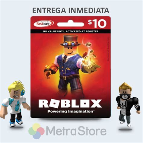 Comprar Tarjeta De Roblox T Card 10 Usd Prepagado Metra Store