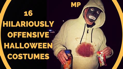 16 Hilariously Offensive Halloween Costumes Youtube