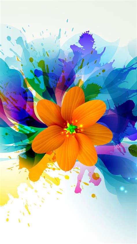 71 Colorful Flower Wallpapers On Wallpapersafari