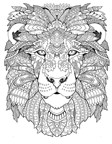 809 Best Animal Coloring Pages For Adults Images On Pinterest Adult