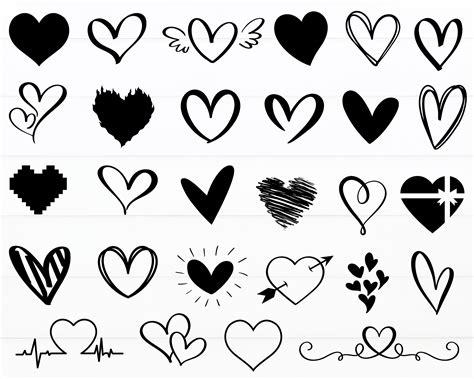Love Heart Svg A Valentine Svg Vector File 196090 Svg