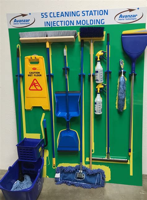 We Supply All Your Color Coded Cleaning Tools Warehouse Design