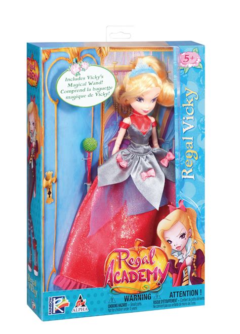 Regal Academy Deluxe Vicky Fashion Doll In Regal Gown