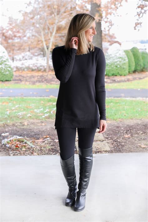 How To Wear Leather Leggings In Winter Boots For Women