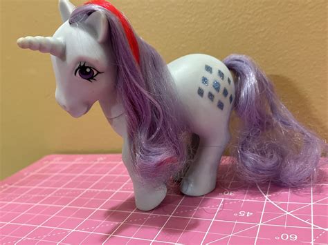 Vintage My Little Pony Sparkler G1 Unicorn Glitter Mlp Ebay