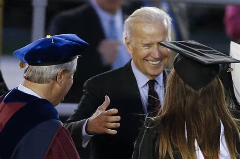 Donald Trump Joe Biden Attend Penn Graduation Wsj
