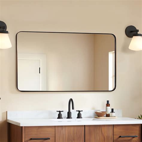 Andy Star Bronze Bathroom Mirror For Wall 30x48” Bronze Wall Mirror