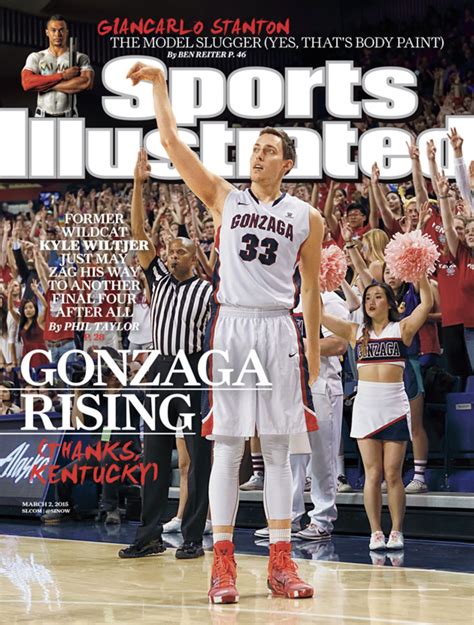 Gonzaga Power Forward Kyle Wiltjer On This Weeks Si Cover Sports Illustrated
