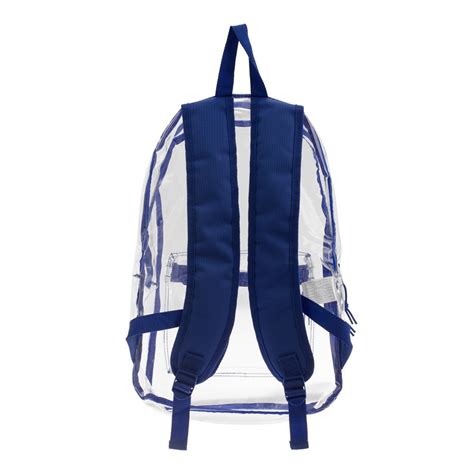 Wholesale 17 Kids Basic Clear Backpacks Assorted Colors