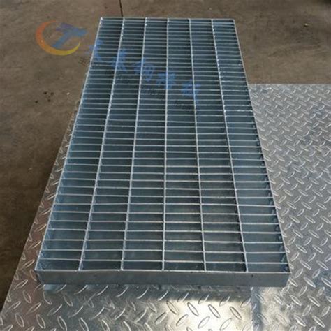 Metal Plain Galvanized Trench Drain Cover Steel Driveway Floor Grating