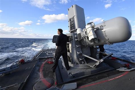 Us Navy Destroyers Kill Cruise Missile Target Drones With Searam