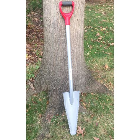 steel root shovel saw garden tool 48 inch digging dig roots slicer branch cutter ebay