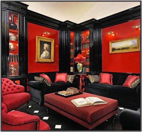 Red White And Black Living Room Ideas Red Living Room Decor Living