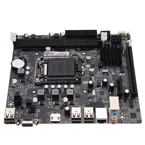 Micro Atx Motherboard Dual Ddr3 Slot Main Board For Intel H61 Lga1155