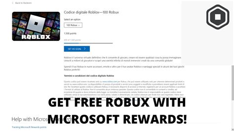 How To Get Free Robux With Microsoft Rewards Easy Youtube