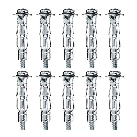 Other Tools 10pcs M4 X 32 Plasterboard Cavity Wall Anchor Heavy Duty