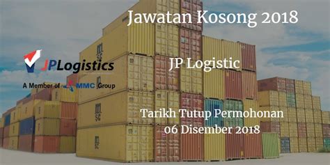 Jawatan kosong terkini kerajaan 2021. Jawatan Kosong JP Logistic 06 Disember 2018 | Johor ...