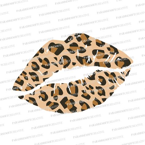 Leopard Lips Svg Leopard Lips Kiss Svg Kiss Leopard Svg Etsy Australia