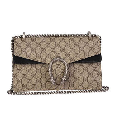 Gucci Gg Supreme Dionysus Small Shoulder Bag Beige Luxity