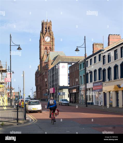 Barrow In Furness Town Centre Cumbria Uk Stock Photo Alamy