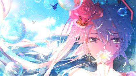 Hatsune Miku Anime Girl Wallpaper Hd Wallpapers