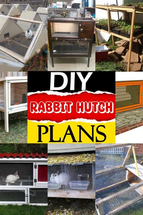 25 Diy Rabbit Hutch Plans You Can Build Easily Diyncrafty