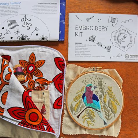 Embroidery Kit - Provisions