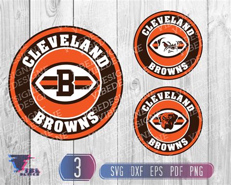 Cleveland Browns Svg Layered Cleveland Browns Browns Svg Etsy