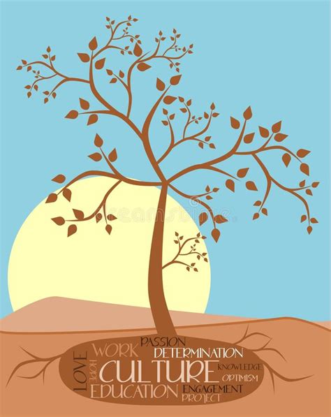 The Plant Of A Beautiful Life Stock Vector Illustration Of Explains