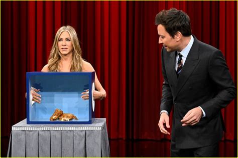Jennifer Aniston Calls Out Her Friend Adam Sandler On Tonight Show