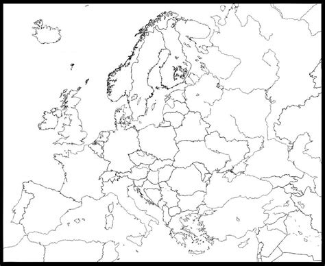 Mapas Para Imprimir Recortar Y Colorear Mapa De Europa Mapa Porn Sex