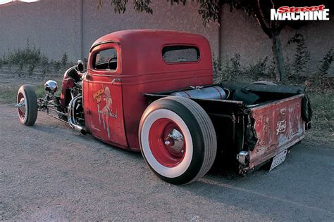 Rat Rod 1937 Chevrolet Pick Up Smokin 36s