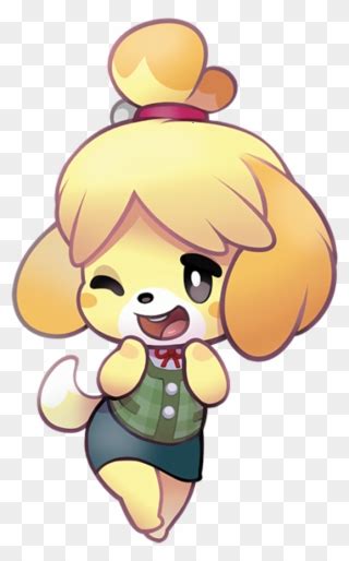 Animal Crossing Isabelle Singing Clipart Png Download