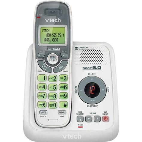 Vtech Dect 60 Cordless Phone With Answering System With Caller Id