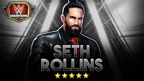 Seth Rollins “embrace The Vision” 5 Star Gold Wwe Champions Scopely