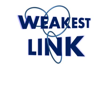 Weakest Link 2020 Present Logo By Dadillstnator On Deviantart