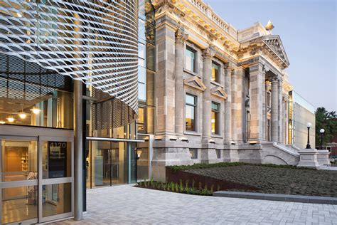 Evoq Architecture Drapes Maisonneuve Library In Contemporary Layers