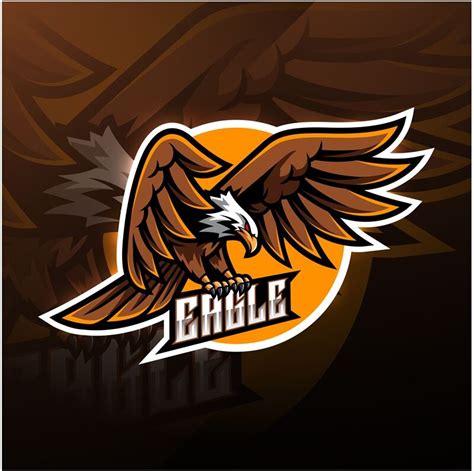 Eagle Esport Mascot Logo Design By Visink