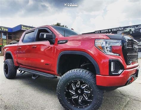 2019 Used Gmc Sierra 1500 At4 Fts 7 Lift 20 Fuel Wheels 35 59 Off